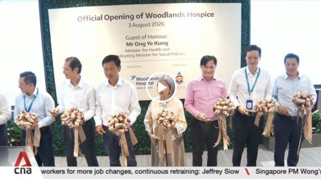 Singapore palliative care: New hospice run by public hospital and charity in first such tie-up